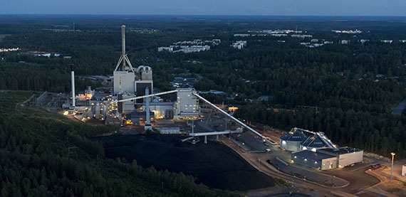 KymijärviII厂是欧洲最现代化的废物煤层植物之一。