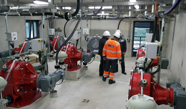 稳定和可靠的保证与Flowrox泵在德国的一家化工厂