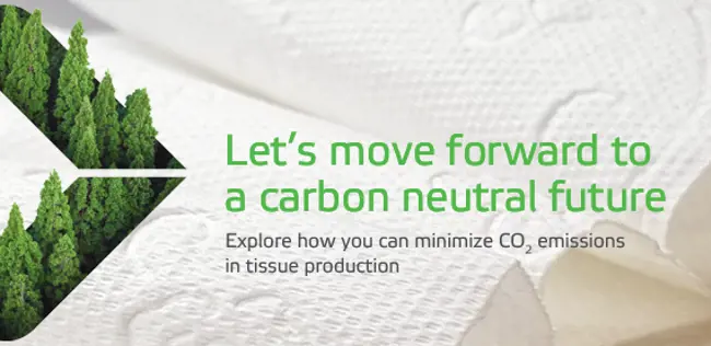 想要减少纸巾生产过程中的二氧化碳排放吗?