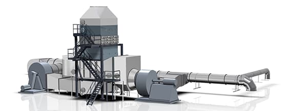 兰海姆纸业公司投资了一个高效的热回收系统，从而节省了14%的能源消耗