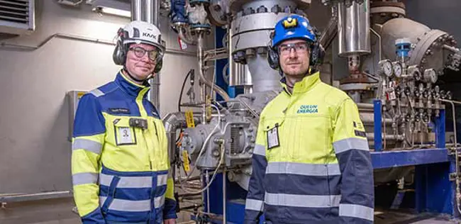 Reliable condition monitoring secures the transition to carbon neutralilty at Oulun Energia 's biopower plant