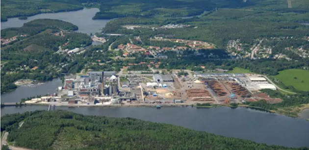 提高盈利能力和纸浆生产能力提高性能在小岛Iggesund