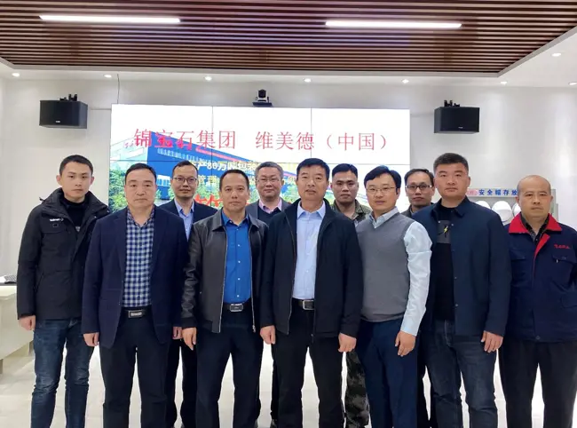 瓦尔麦特公司提供自动化解决方案Jinbaoshi新材料发展有限公司在中国有限公司
