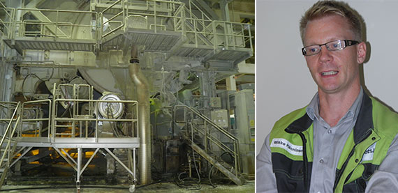 在Metsä组织MänttäMill的新蒸汽分析器提高了能源效率