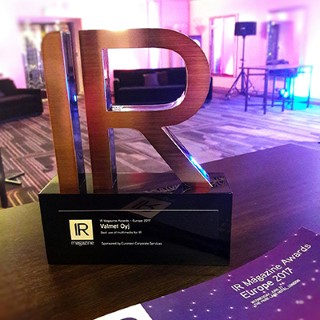 IR杂志欧洲奖2017年：最佳利用IR的多媒体