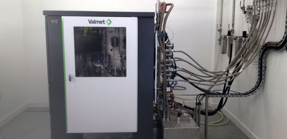Valmet回收酒分析仪从六个点采样