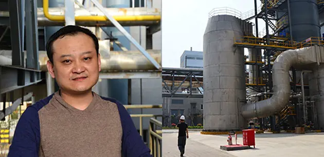 The sun paper yanzhou factory - alkali recovery furnace used for De - NOx scrubber